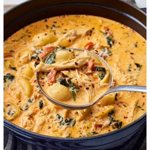 Read more about the article Soups On – Creamy Tuscan Chicken Soup