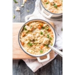 Read more about the article Soups On – Creamy Chicken Orzo Soup