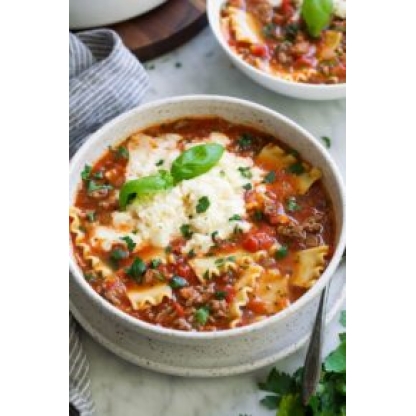 Lasagna Soup