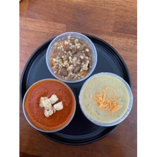 Soup Flight – The Savoury Sampler
