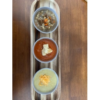 Soup Flight – The Savoury Sampler