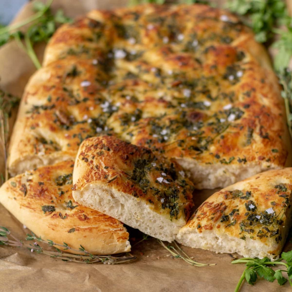 Garlic Herb Focaccia