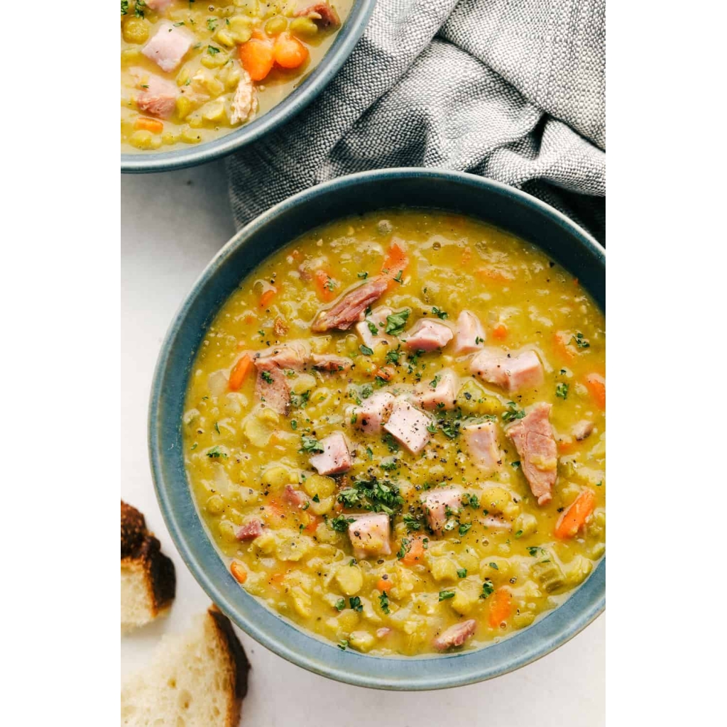 Ham and split pea soup
